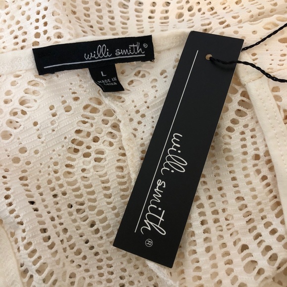 Willi Smith Mesh Swimsuit Cover Up size Large - Picture 11 of 13